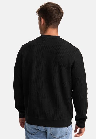 INDICODE JEANS Sweatshirt ' Jago ' in Black