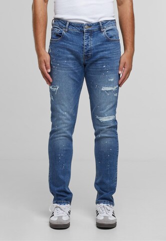 2Y Premium Slimfit Jeans 'Mateo' in Blauw: voorkant