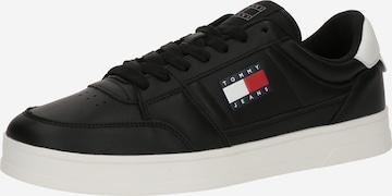 Baskets basses 'THE GREENWICH NEW ESS' Tommy Jeans en noir : devant