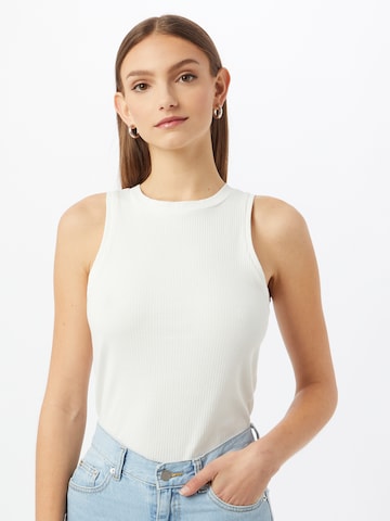 VERO MODA - Top 'Lavender' en blanco: frente