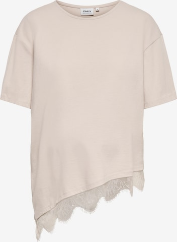 Maglietta 'OLMCast' di Only Maternity in beige: frontale