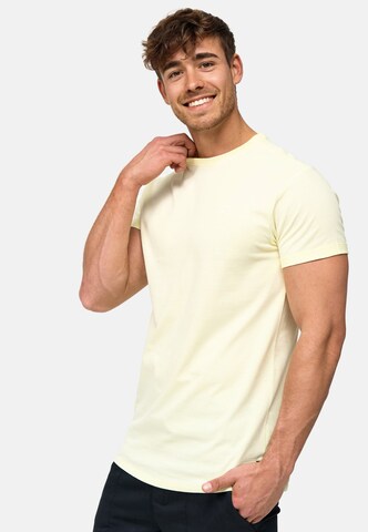 T-Shirt ' Kloge ' INDICODE JEANS en jaune