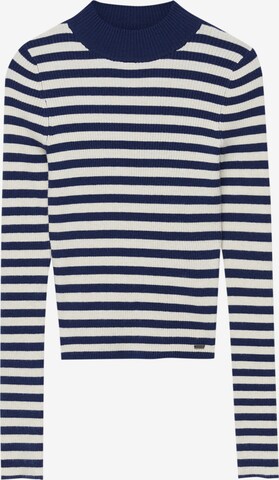 Pull-over Pull&Bear en bleu : devant