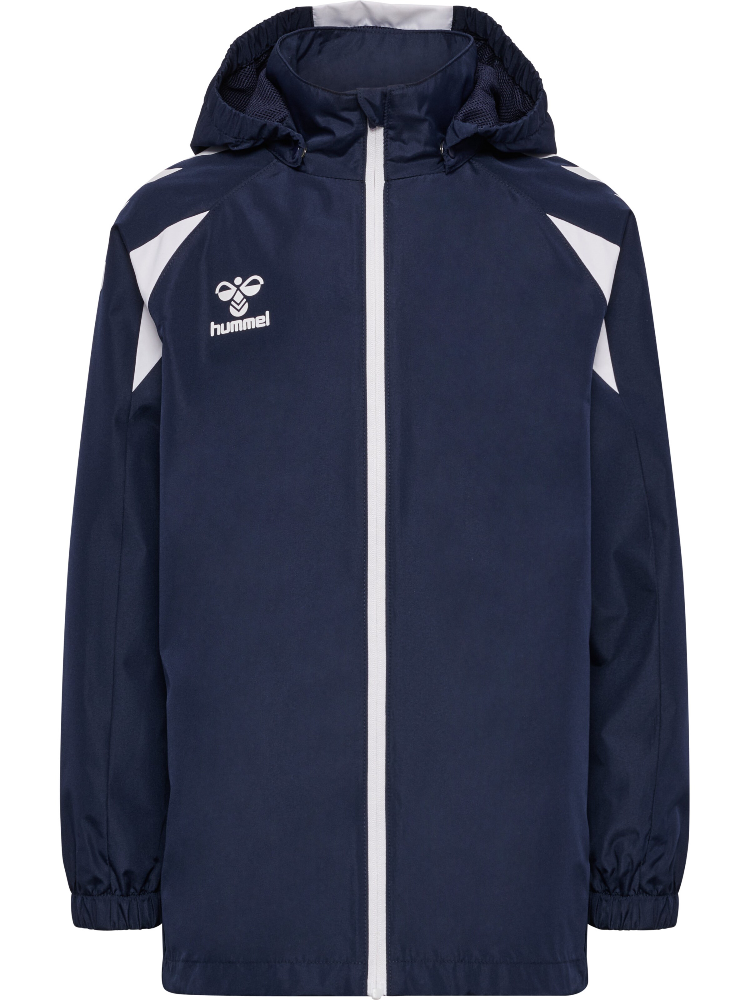 Hummel Outdoorjas in Blauw: voorkant