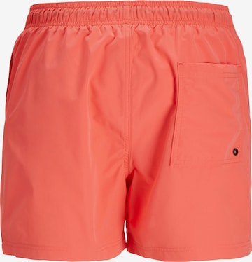 JACK & JONES Zwemshorts 'JPSTMaui' in Oranje