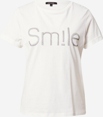 T-shirt MORE & MORE en blanc : devant