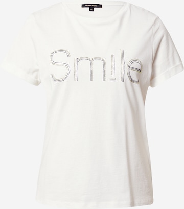 T-shirt MORE & MORE en blanc : devant