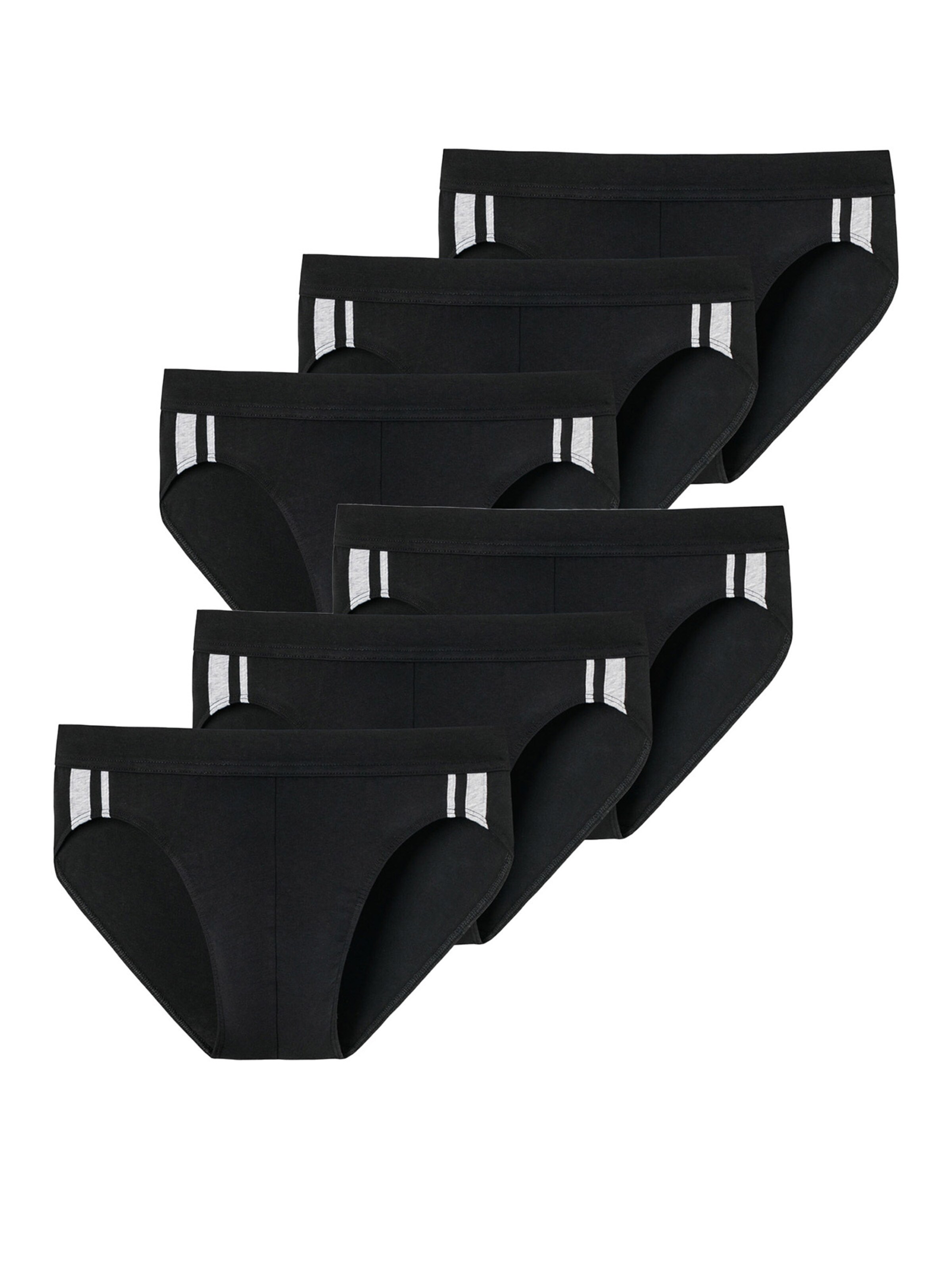 SCHIESSER Slip in Zwart: voorkant