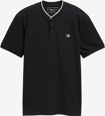 TOM TAILOR DENIM Shirt in Black: front