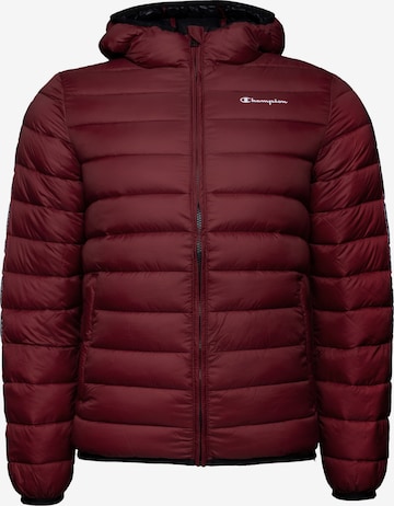 Champion Authentic Athletic Apparel Winterjas in Rood: voorkant