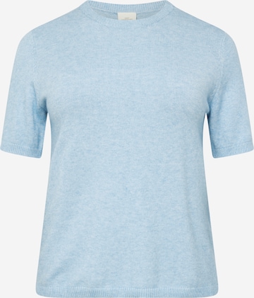 T-shirt 'MARGARETA' ONLY Carmakoma en bleu : devant