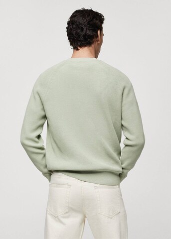 MANGO MAN Sweater in Green