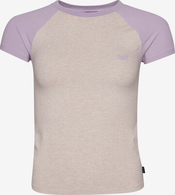 Superdry T-Shirt in Beige: predná strana