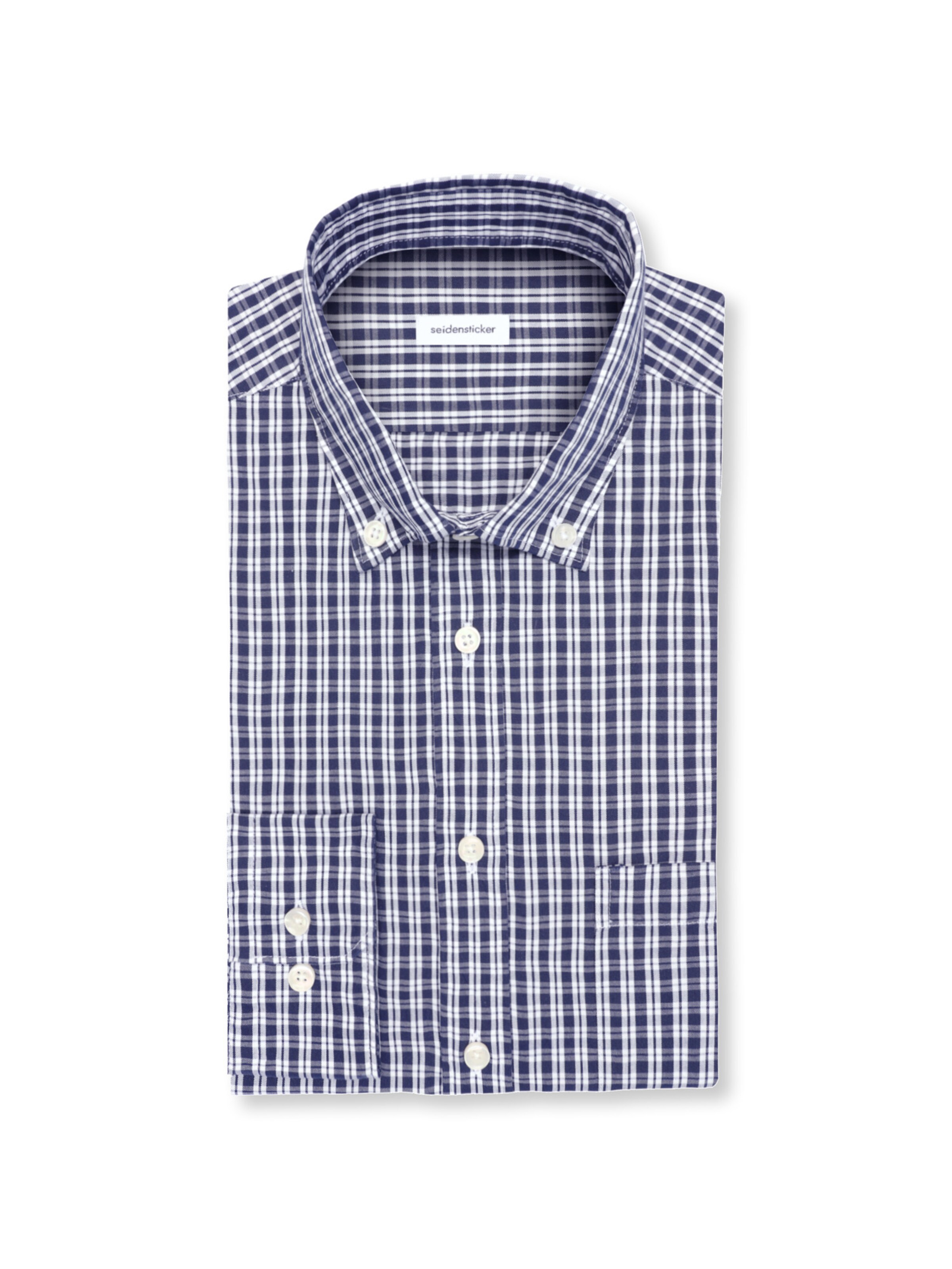 Coupe regular Chemise SEIDENSTICKER en bleu