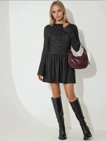 Hiccup - Vestido de malha em cinzento