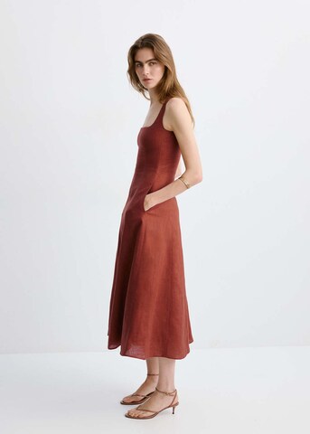 MANGO Dress 'Lena' in Orange
