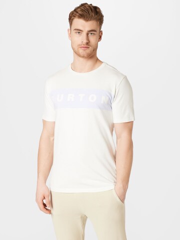 BURTON Shirt in Wit: voorkant