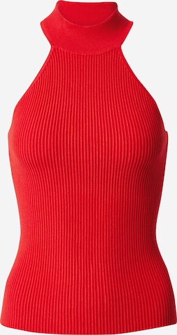 GUESS Knitted Top 'SHAYNA' in Red: front