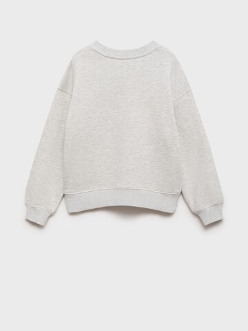 MANGO KIDS Sweatshirt 'SRECORD' in Grau