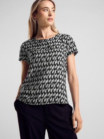 STREET ONE Shirt in Schwarz: Vorderseite