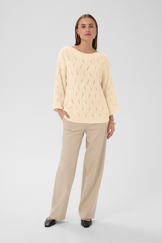 SOAKED IN LUXURY Trui 'SLRava Nanna' in Wit