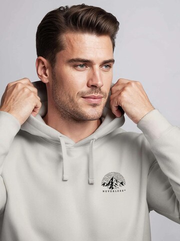 Neverless Sweatshirt 'Into the Unknown' in Beige
