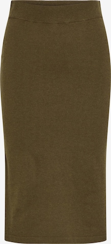 VILA - Falda en verde: frente