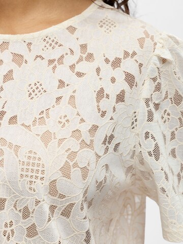 OBJECT Bluse 'OBJBianca' i hvid