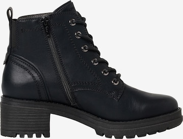 JANA Lace-Up Ankle Boots in Black