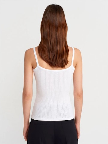 Dilvin Top in White