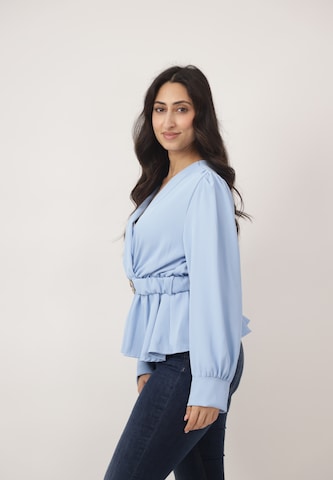 Camicia da donna di Elara in blu