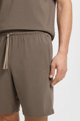 BOSS Regular Pants in Brown