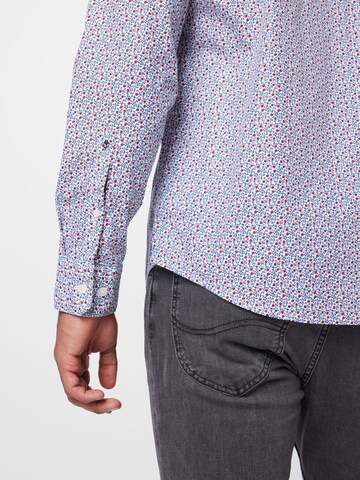 SEIDENSTICKER Regular fit Button Up Shirt in Blue