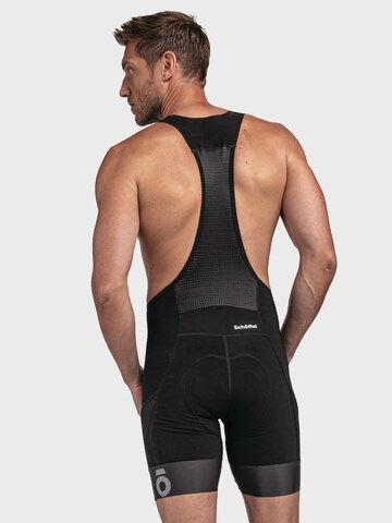 Schöffel Skinny Outdoor trousers 'Solo Bib' in Black