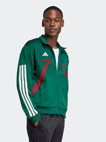 ADIDAS SPORTSWEAR - Chaqueta de chándal 'House of Tiro Nations' en verde: frente