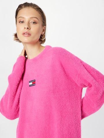 Tommy Jeans Knitted dress in Pink