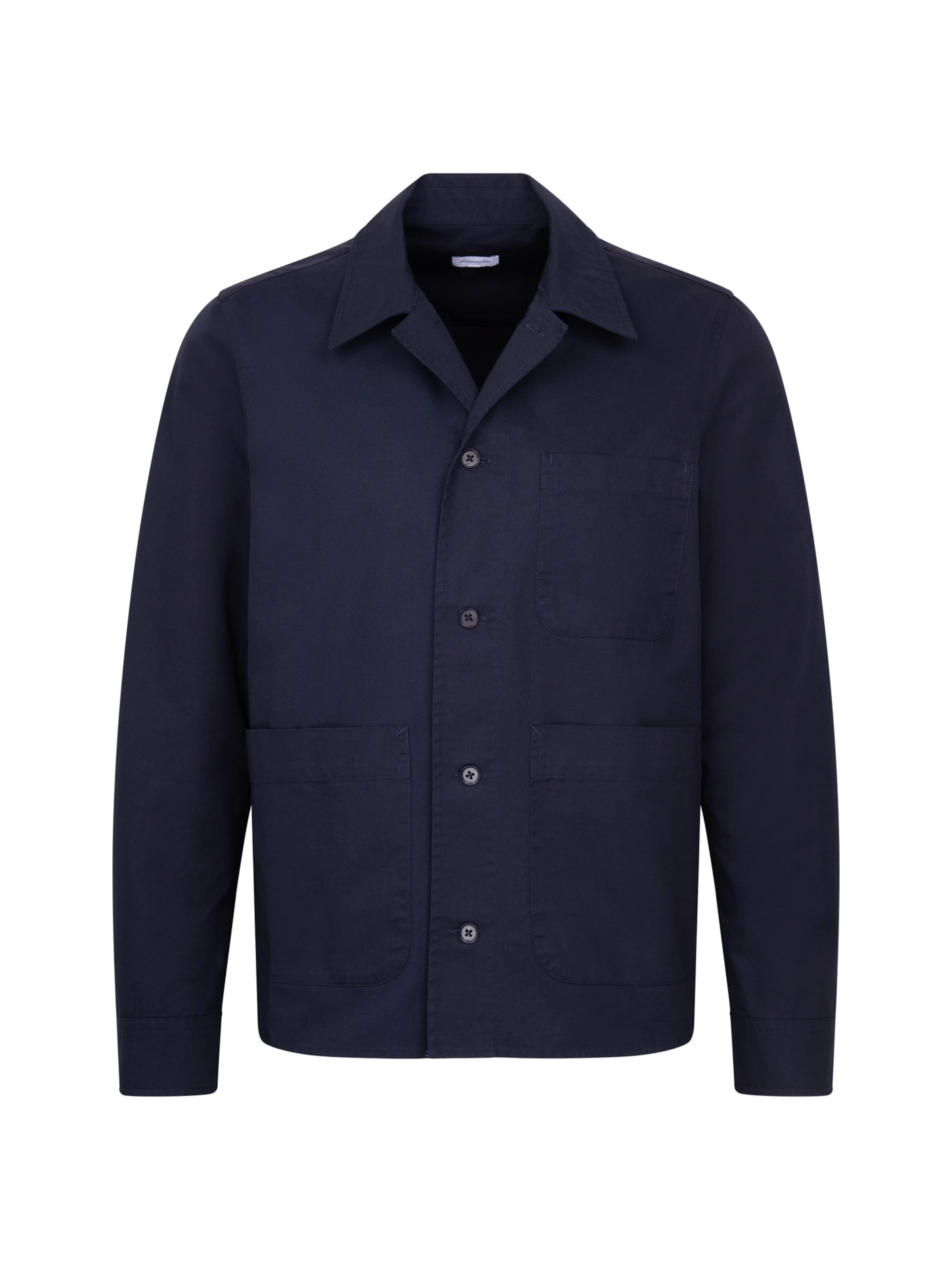 Coupe regular Veste mi-saison SEIDENSTICKER en bleu : devant