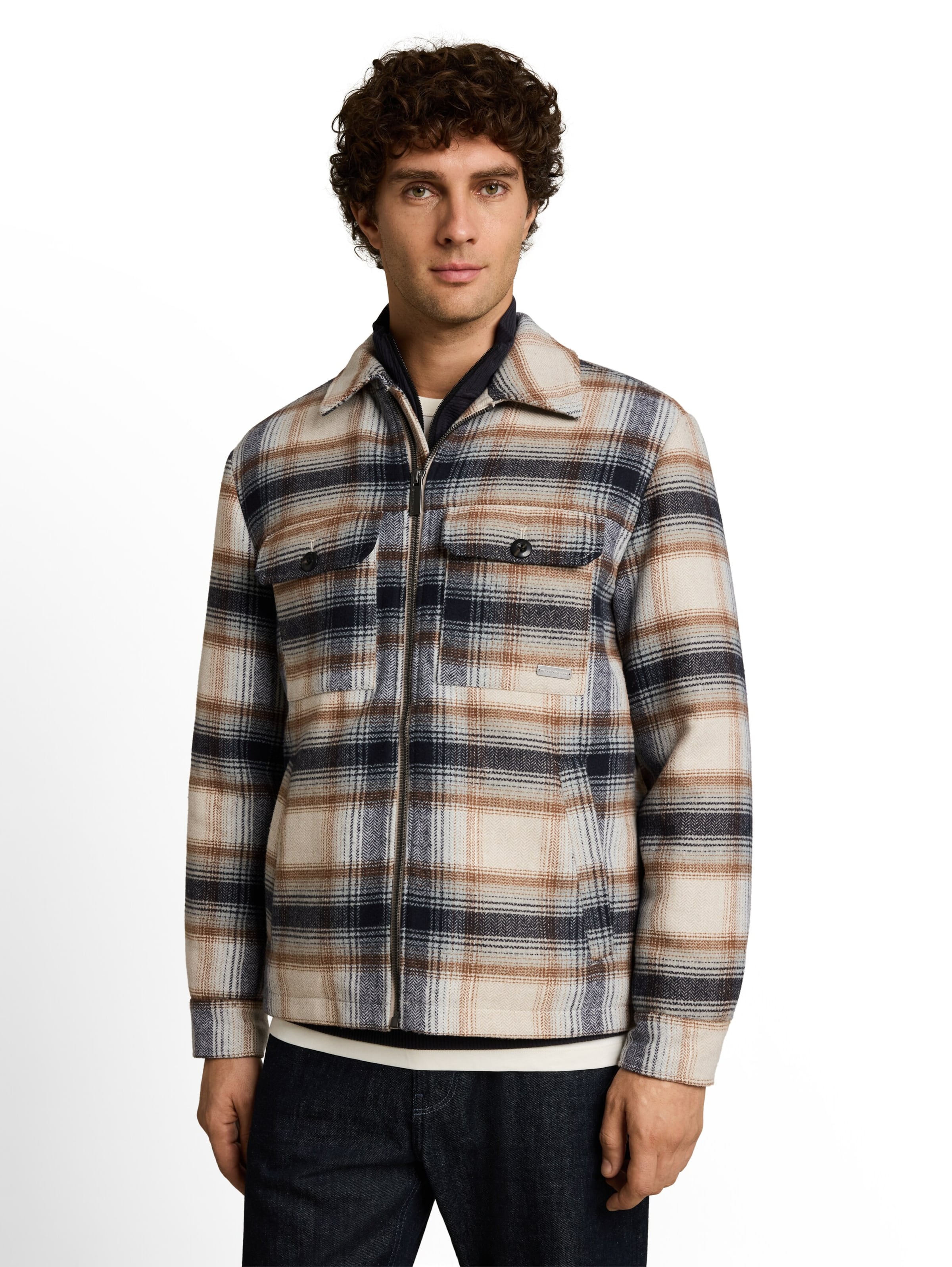 TOM TAILOR - Chaqueta de invierno en beige: frente