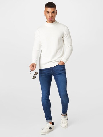 JACK & JONES Svetr – bílá