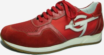 Galizio Torresi Sneakers laag in Rood: voorkant