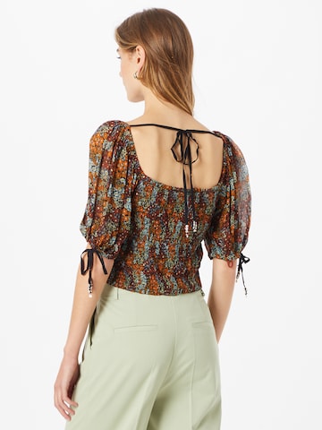 Free People Bluse i rød