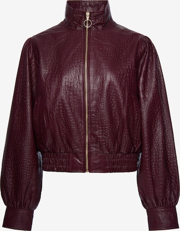 Veste mi-saison 'Premium' faina en rouge : devant