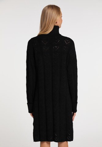 MYMO Gebreide jurk in Zwart