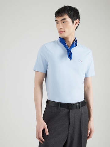 T-Shirt HECHTER PARIS en bleu : devant