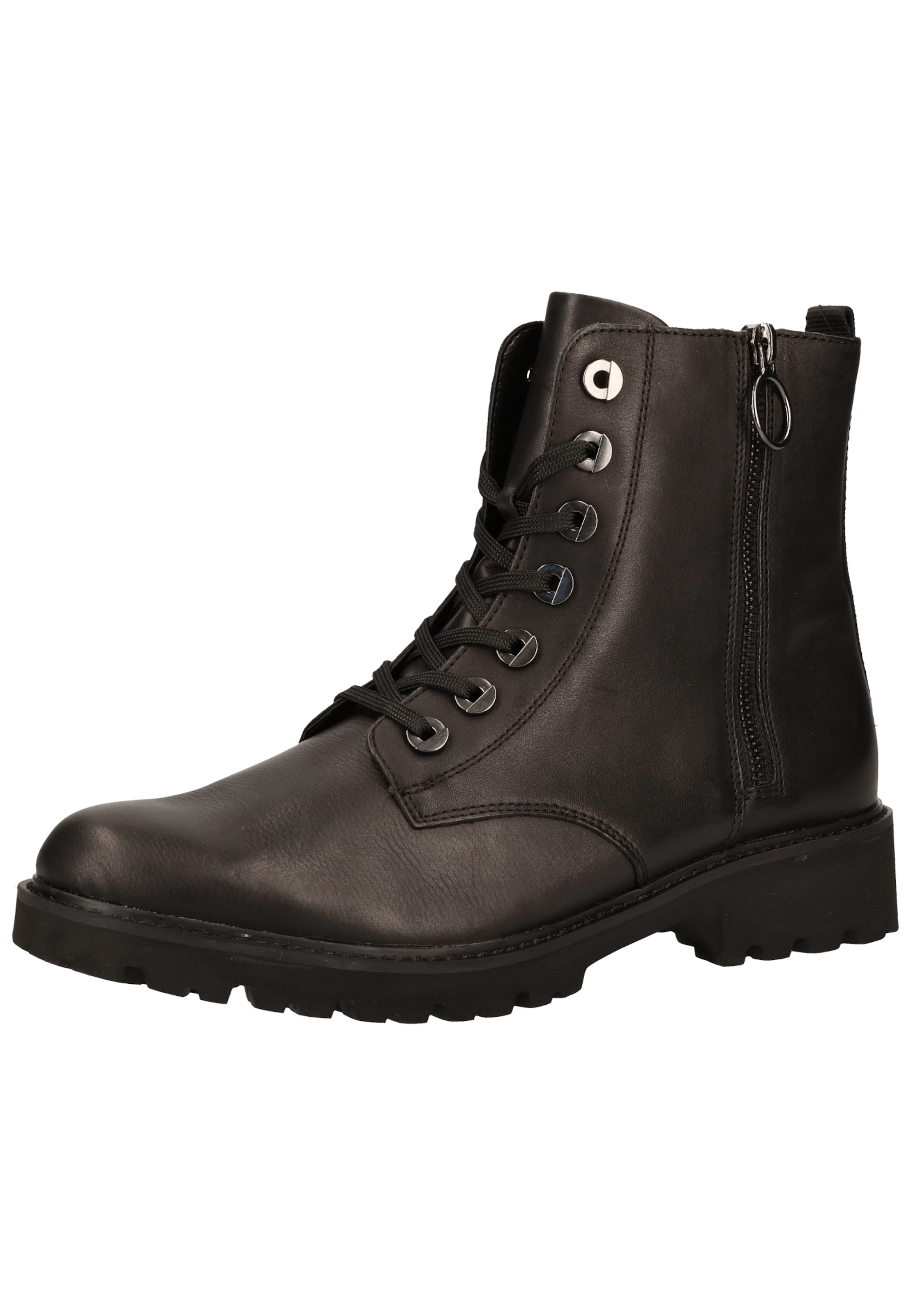 Bottines à lacets REMONTE en noir : devant