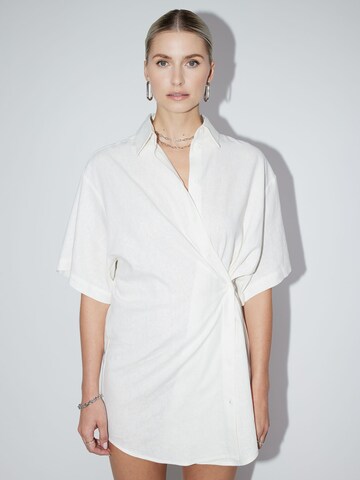 LeGer by Lena Gercke Blusekjole 'Ava' i hvit: forside