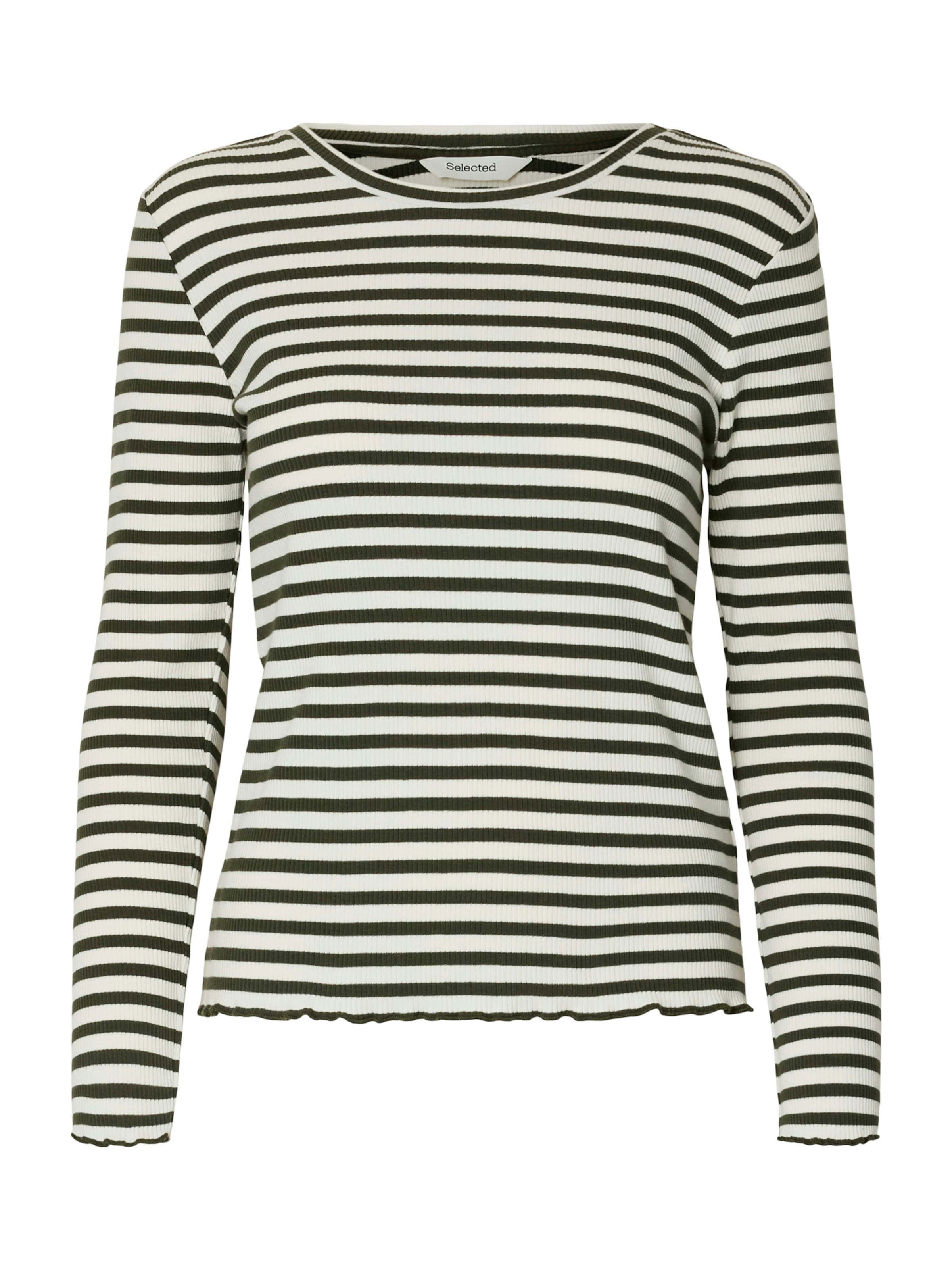 žalia SELECTED Marškinėliai 'SLFAnna': priekis