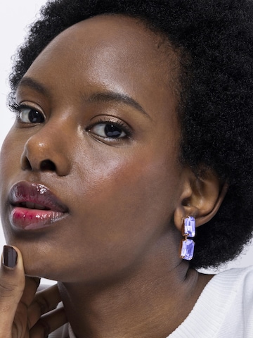 Boucles d'oreilles 'Ankek' Luxenter en violet