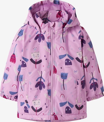 NAME IT Between-Season Jacket 'NMFMAXI' in Pink: front