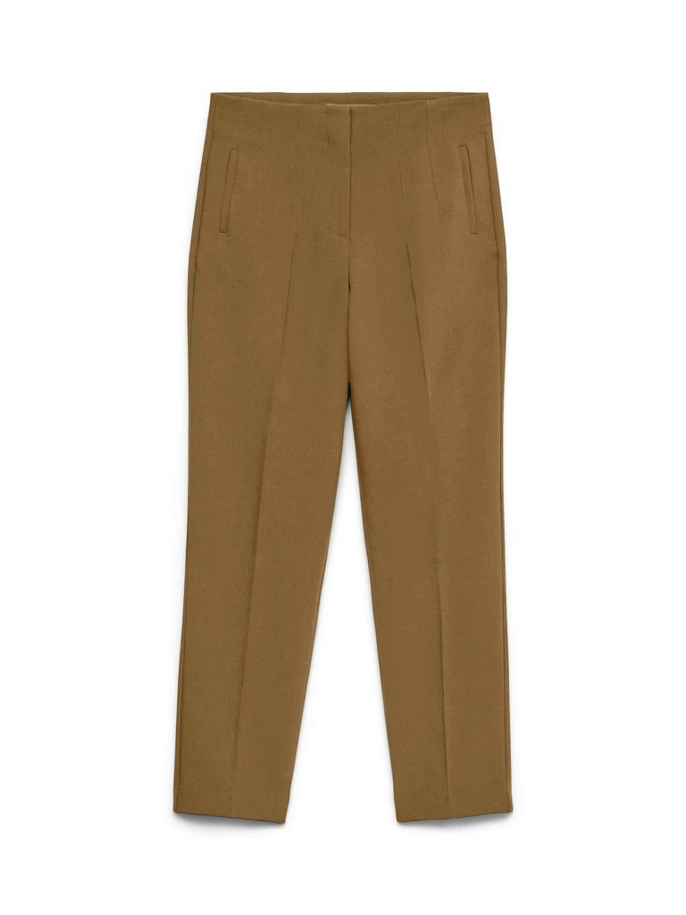 VERO MODA Nadrág 'VMZOEY' - barna: elől
